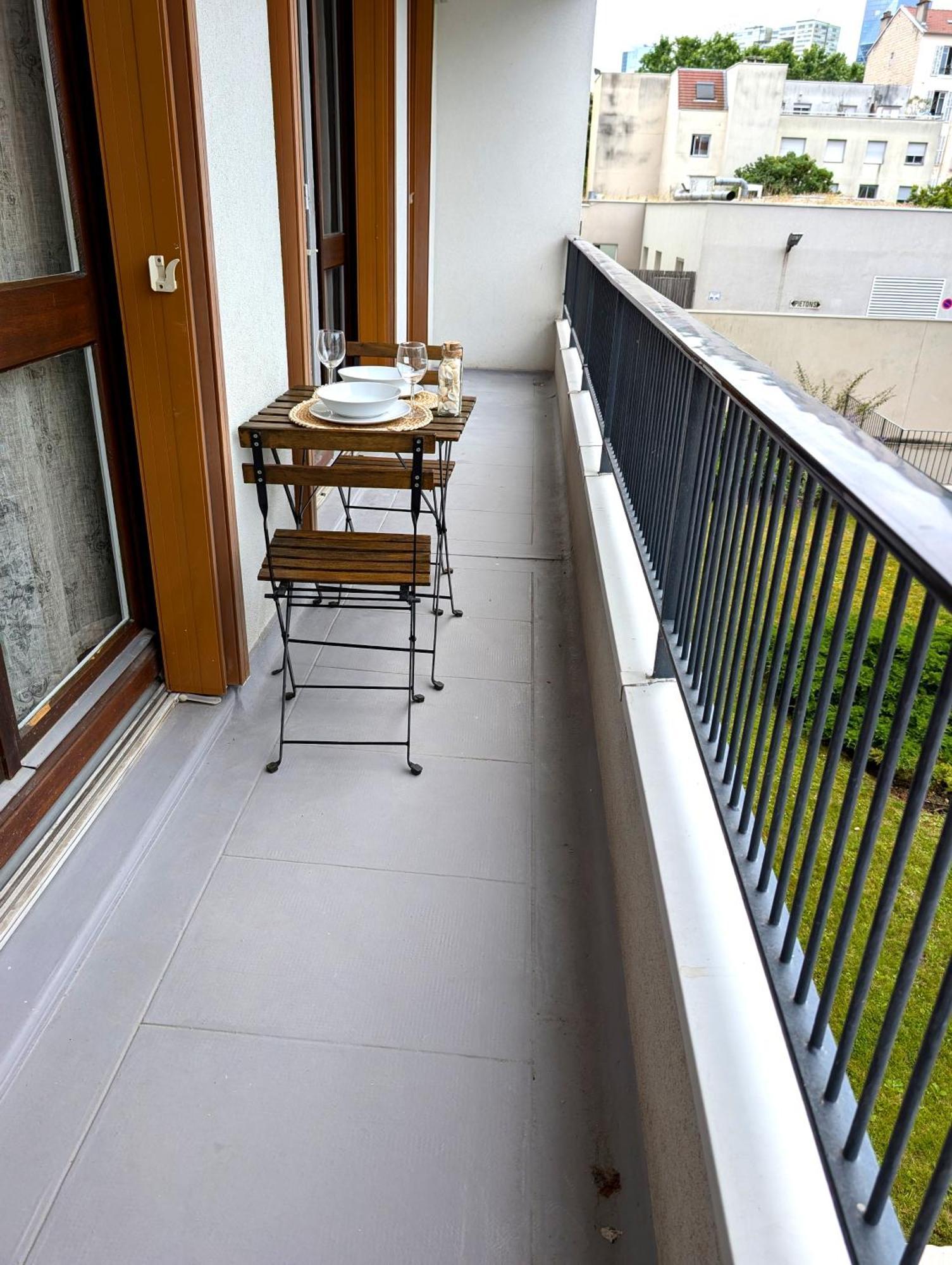 Evasion La Defense - Balcon & Wi-Fi, A 10 Min De Paris Leilighet Courbevoie Eksteriør bilde